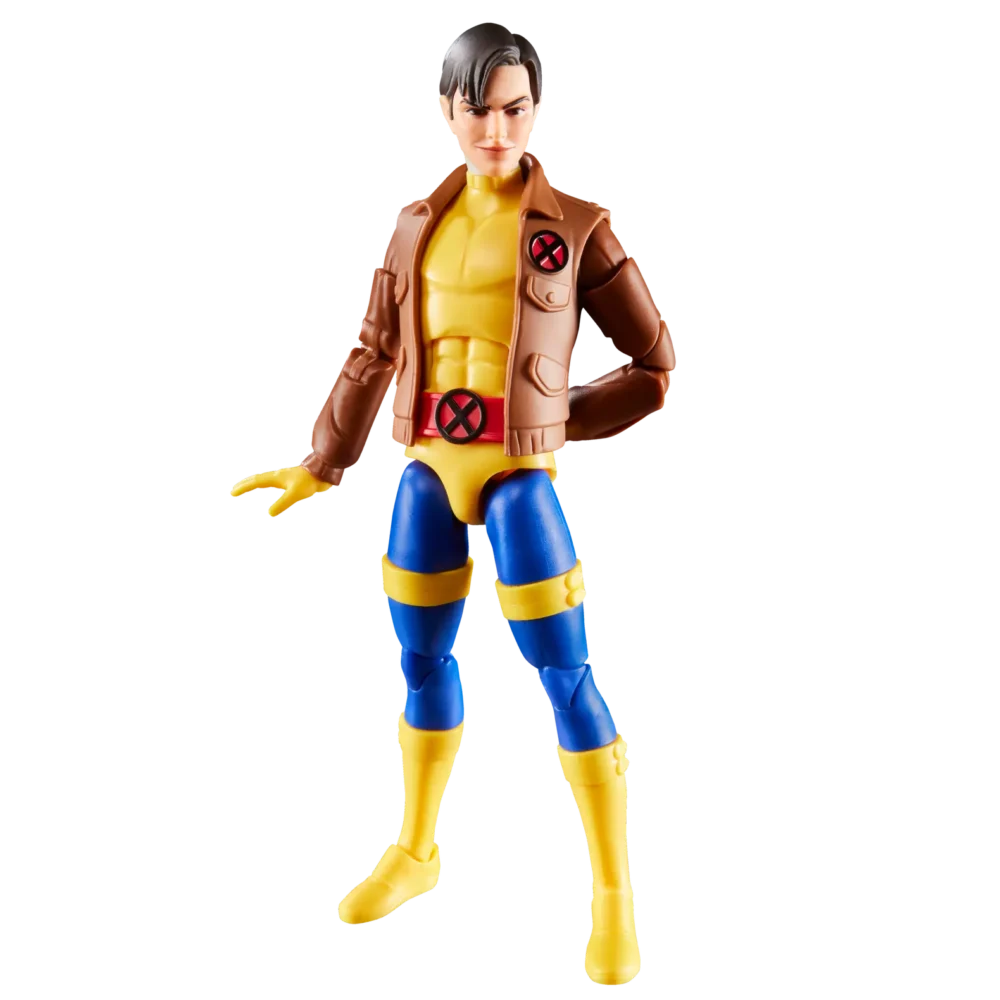 Morph x-men 97. Marvel legends series.  esta figura marvel coleccionable tiene una escala de 15 cm y está inspirada en la apariencia del personaje en la serie x-men '97 de marvel studios. Este set de figura de acción de marvel viene con 4 accesorios, incluyendo 2 cabezas alternativas y un set de manos alternativas. Las figuras de acción marvel de hasbro a escala de 15 cm son ideales para exhibirlas en las colecciones de los fans. Reimagina escenas inspiradas en la serie en tus estantes con los artículos de colección de marvel. Esta figura cuenta con diseño premium y cabeza, brazos y piernas completamente articulables escala de la figura: 15 cm copyright 2025 marvel. Hasbro y todos los términos relacionados son marcas registradas de hasbro.