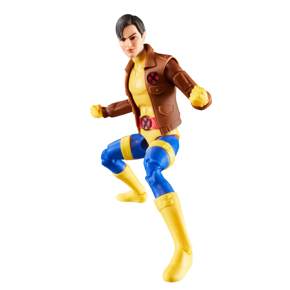 Morph x-men 97. Marvel legends series.  esta figura marvel coleccionable tiene una escala de 15 cm y está inspirada en la apariencia del personaje en la serie x-men '97 de marvel studios. Este set de figura de acción de marvel viene con 4 accesorios, incluyendo 2 cabezas alternativas y un set de manos alternativas. Las figuras de acción marvel de hasbro a escala de 15 cm son ideales para exhibirlas en las colecciones de los fans. Reimagina escenas inspiradas en la serie en tus estantes con los artículos de colección de marvel. Esta figura cuenta con diseño premium y cabeza, brazos y piernas completamente articulables escala de la figura: 15 cm copyright 2025 marvel. Hasbro y todos los términos relacionados son marcas registradas de hasbro.