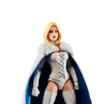 EMMA FROST X-MEN 97 MARVEL LEGENDS SERIES. Esta figura Marvel coleccionable tiene una escala de 15 cm y está inspirada en la apariencia del personaje en la serie X-Men '97 de Marvel Studios. Este set de figura de acción de Marvel viene con 3 accesorios, incluyendo una cabeza y manos alternativas. Las figuras de acción Marvel de Hasbro a escala de 15 cm son ideales para exhibirlas en las colecciones de los fans. Reimagina escenas inspiradas en la serie en tus estantes con los artículos de colección de Marvel. Esta figura cuenta con diseño premium y cabeza, brazos y piernas completamente articulables Escala de la figura: 15 cm Copyright 2025 MARVEL. Hasbro y todos los términos relacionados son marcas registradas de Hasbro.