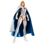 EMMA FROST X-MEN 97 MARVEL LEGENDS SERIES. Esta figura Marvel coleccionable tiene una escala de 15 cm y está inspirada en la apariencia del personaje en la serie X-Men '97 de Marvel Studios. Este set de figura de acción de Marvel viene con 3 accesorios, incluyendo una cabeza y manos alternativas. Las figuras de acción Marvel de Hasbro a escala de 15 cm son ideales para exhibirlas en las colecciones de los fans. Reimagina escenas inspiradas en la serie en tus estantes con los artículos de colección de Marvel. Esta figura cuenta con diseño premium y cabeza, brazos y piernas completamente articulables Escala de la figura: 15 cm Copyright 2025 MARVEL. Hasbro y todos los términos relacionados son marcas registradas de Hasbro.