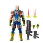 CABLE X-MEN 97 MARVEL LEGENDS SERIES. Esta figura Marvel coleccionable tiene una escala de 15 cm y está inspirada en la apariencia del personaje en la serie X-Men '97 de Marvel Studios. Este set de figura de acción Marvel viene con 6 accesorios, incluyendo un set de manos alternativas, 2 armas y 2 efectos de combate. Las figuras de acción Marvel de Hasbro a escala de 15 cm son ideales para exhibirlas en las colecciones de los fans. Reimagina escenas inspiradas en la serie en tus estantes con los artículos de colección de Marvel. Esta figura cuenta con diseño premium y cabeza, brazos y piernas completamente articulables Escala de la figura: 15 cm Copyright 2025 MARVEL. Hasbro y todos los términos relacionados son marcas registradas de Hasbro.
