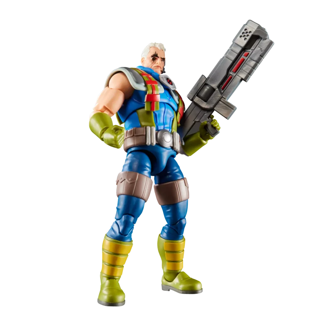 Cable x-men 97 marvel legends series. Esta figura marvel coleccionable tiene una escala de 15 cm y está inspirada en la apariencia del personaje en la serie x-men '97 de marvel studios. Este set de figura de acción marvel viene con 6 accesorios, incluyendo un set de manos alternativas, 2 armas y 2 efectos de combate. Las figuras de acción marvel de hasbro a escala de 15 cm son ideales para exhibirlas en las colecciones de los fans. Reimagina escenas inspiradas en la serie en tus estantes con los artículos de colección de marvel. Esta figura cuenta con diseño premium y cabeza, brazos y piernas completamente articulables escala de la figura: 15 cm copyright 2025 marvel. Hasbro y todos los términos relacionados son marcas registradas de hasbro.