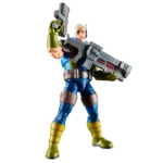 CABLE X-MEN 97 MARVEL LEGENDS SERIES. Esta figura Marvel coleccionable tiene una escala de 15 cm y está inspirada en la apariencia del personaje en la serie X-Men '97 de Marvel Studios. Este set de figura de acción Marvel viene con 6 accesorios, incluyendo un set de manos alternativas, 2 armas y 2 efectos de combate. Las figuras de acción Marvel de Hasbro a escala de 15 cm son ideales para exhibirlas en las colecciones de los fans. Reimagina escenas inspiradas en la serie en tus estantes con los artículos de colección de Marvel. Esta figura cuenta con diseño premium y cabeza, brazos y piernas completamente articulables Escala de la figura: 15 cm Copyright 2025 MARVEL. Hasbro y todos los términos relacionados son marcas registradas de Hasbro.