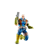 CABLE X-MEN 97 MARVEL LEGENDS SERIES. Esta figura Marvel coleccionable tiene una escala de 15 cm y está inspirada en la apariencia del personaje en la serie X-Men '97 de Marvel Studios. Este set de figura de acción Marvel viene con 6 accesorios, incluyendo un set de manos alternativas, 2 armas y 2 efectos de combate. Las figuras de acción Marvel de Hasbro a escala de 15 cm son ideales para exhibirlas en las colecciones de los fans. Reimagina escenas inspiradas en la serie en tus estantes con los artículos de colección de Marvel. Esta figura cuenta con diseño premium y cabeza, brazos y piernas completamente articulables Escala de la figura: 15 cm Copyright 2025 MARVEL. Hasbro y todos los términos relacionados son marcas registradas de Hasbro.