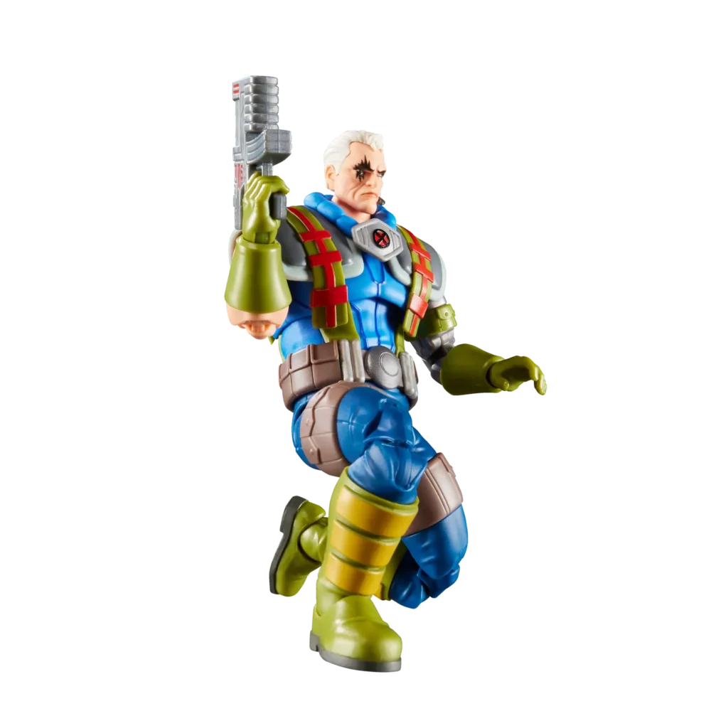 Cable x-men 97 marvel legends series. Esta figura marvel coleccionable tiene una escala de 15 cm y está inspirada en la apariencia del personaje en la serie x-men '97 de marvel studios. Este set de figura de acción marvel viene con 6 accesorios, incluyendo un set de manos alternativas, 2 armas y 2 efectos de combate. Las figuras de acción marvel de hasbro a escala de 15 cm son ideales para exhibirlas en las colecciones de los fans. Reimagina escenas inspiradas en la serie en tus estantes con los artículos de colección de marvel. Esta figura cuenta con diseño premium y cabeza, brazos y piernas completamente articulables escala de la figura: 15 cm copyright 2025 marvel. Hasbro y todos los términos relacionados son marcas registradas de hasbro.
