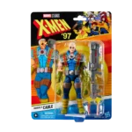 CABLE X-MEN 97 MARVEL LEGENDS SERIES. Esta figura Marvel coleccionable tiene una escala de 15 cm y está inspirada en la apariencia del personaje en la serie X-Men '97 de Marvel Studios. Este set de figura de acción Marvel viene con 6 accesorios, incluyendo un set de manos alternativas, 2 armas y 2 efectos de combate. Las figuras de acción Marvel de Hasbro a escala de 15 cm son ideales para exhibirlas en las colecciones de los fans. Reimagina escenas inspiradas en la serie en tus estantes con los artículos de colección de Marvel. Esta figura cuenta con diseño premium y cabeza, brazos y piernas completamente articulables Escala de la figura: 15 cm Copyright 2025 MARVEL. Hasbro y todos los términos relacionados son marcas registradas de Hasbro.