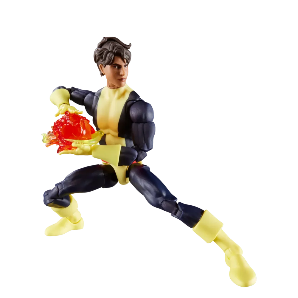 Sunspot x-men 97 marvel legends series. Esta figura marvel coleccionable tiene una escala de 15 cm y está inspirada en la apariencia del personaje en la serie x-men '97 de marvel studios. Este set de figura de acción marvel viene con 4 accesorios, incluyendo manos alternativas y efectos de poder. Las figuras de acción marvel de hasbro a escala de 15 cm son ideales para exhibirlas en las colecciones de los fans. Reimagina escenas inspiradas en la serie en tus estantes con los artículos de colección de marvel. Esta figura cuenta con diseño premium y cabeza, brazos y piernas completamente articulables escala de la figura: 15 cm copyright 2025 marvel. Hasbro y todos los términos relacionados son marcas registradas de hasbro.