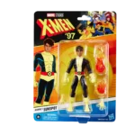 SUNSPOT X-MEN 97 MARVEL LEGENDS SERIES. Esta figura Marvel coleccionable tiene una escala de 15 cm y está inspirada en la apariencia del personaje en la serie X-Men '97 de Marvel Studios. Este set de figura de acción Marvel viene con 4 accesorios, incluyendo manos alternativas y efectos de poder. Las figuras de acción Marvel de Hasbro a escala de 15 cm son ideales para exhibirlas en las colecciones de los fans. Reimagina escenas inspiradas en la serie en tus estantes con los artículos de colección de Marvel. Esta figura cuenta con diseño premium y cabeza, brazos y piernas completamente articulables Escala de la figura: 15 cm Copyright 2025 MARVEL. Hasbro y todos los términos relacionados son marcas registradas de Hasbro.