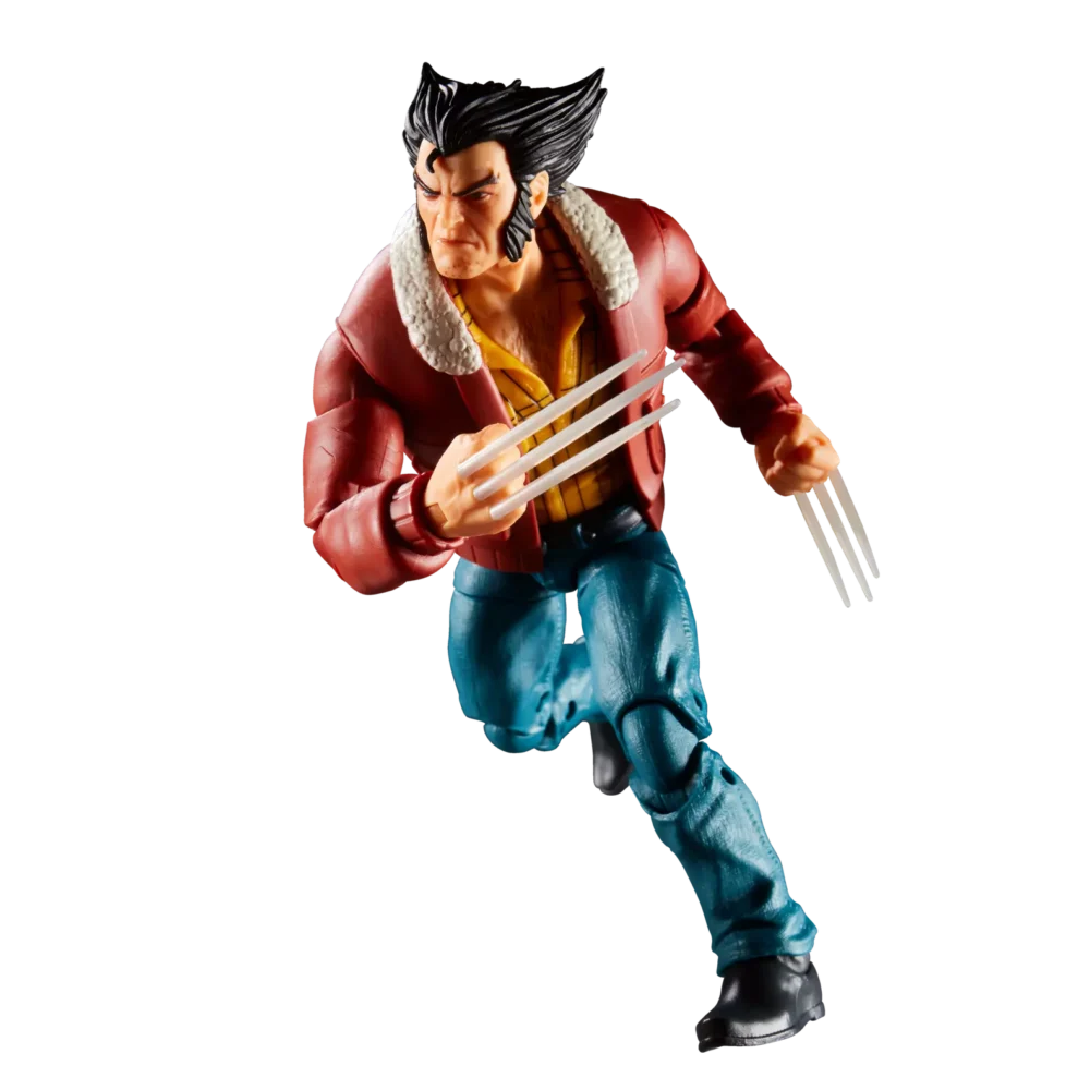 Logan x-men 97 marvel legends series. Esta figura marvel coleccionable tiene una escala de 15 cm y está inspirada en la apariencia del personaje en la serie x-men '97 de marvel studios. Este set de figura de acción marvel viene con 3 accesorios, incluyendo manos alternativas para que los exhibas con sus garras o sin ellas o sosteniendo una mano de cartas. Las figuras de acción marvel de hasbro a escala de 15 cm son ideales para exhibirlas en las colecciones de los fans. Reimagina escenas inspiradas en la serie en tus estantes con los artículos de colección de marvel. Esta figura cuenta con diseño premium y cabeza, brazos y piernas completamente articulables escala de la figura: 15 cm copyright 2025 marvel. Hasbro y todos los términos relacionados son marcas registradas de hasbro.