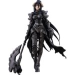 ALBEDO ARMOR OVERLORD POP UP PARADE L. Good Smile Company introduce en su línea Pop Up Parade L la figura de Albedo con armadura, personaje de la serie "Overlord". Esta figura estática de aproximadamente 24 cm (incluyendo la base) destaca por su imponente presencia y calidad de acabado, similar al de una figura a escala. Incluye base circular transparente para exposición.