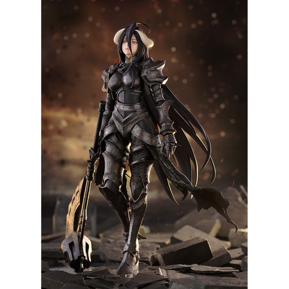 Albedo armor overlord pop up parade l. Good smile company introduce en su línea pop up parade l la figura de albedo con armadura, personaje de la serie "overlord". Esta figura estática de aproximadamente 24 cm (incluyendo la base) destaca por su imponente presencia y calidad de acabado, similar al de una figura a escala. Incluye base circular transparente para exposición.