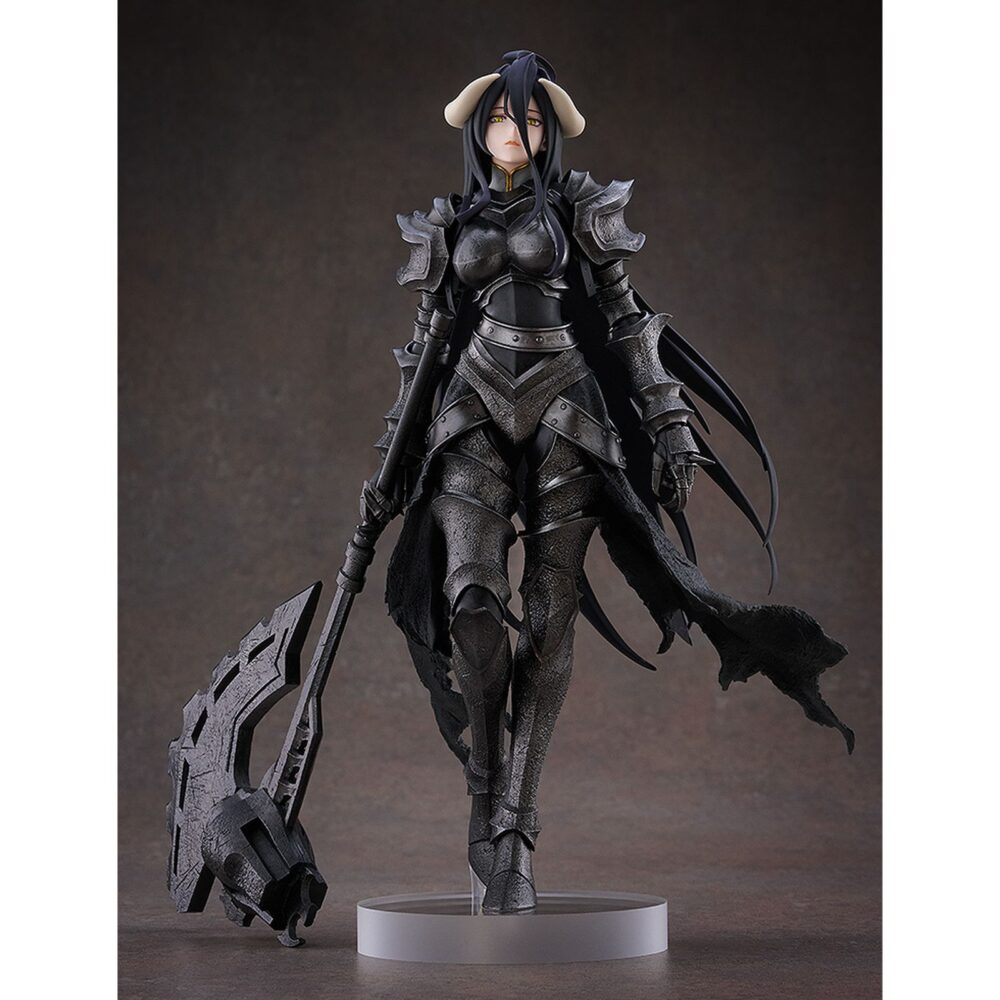 Albedo armor overlord pop up parade l. Good smile company introduce en su línea pop up parade l la figura de albedo con armadura, personaje de la serie "overlord". Esta figura estática de aproximadamente 24 cm (incluyendo la base) destaca por su imponente presencia y calidad de acabado, similar al de una figura a escala. Incluye base circular transparente para exposición.