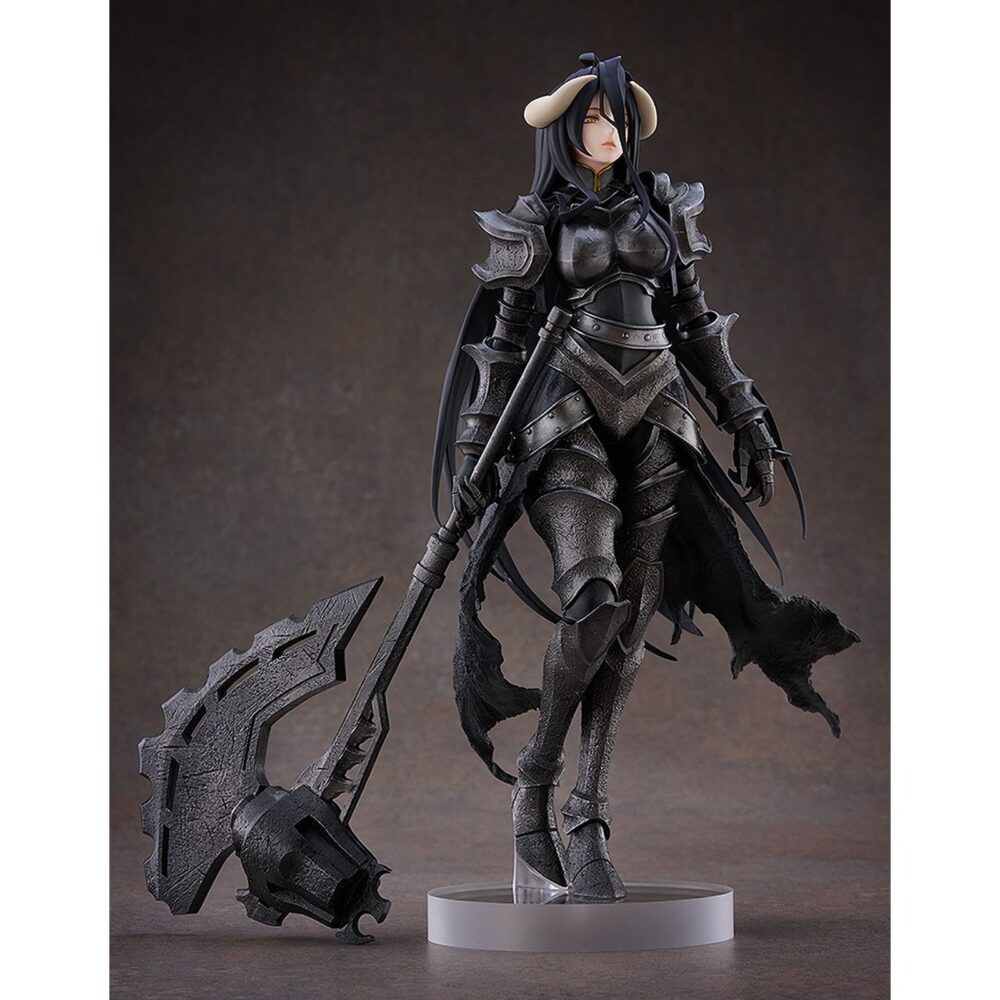 Albedo armor overlord pop up parade l. Good smile company introduce en su línea pop up parade l la figura de albedo con armadura, personaje de la serie "overlord". Esta figura estática de aproximadamente 24 cm (incluyendo la base) destaca por su imponente presencia y calidad de acabado, similar al de una figura a escala. Incluye base circular transparente para exposición.