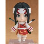 KYOU KAI KINGDOM NENDOROID. Good Smile Arts Shanghai presenta en su colección Nendoroid la figura de Kyou Kai, la misteriosa guerrera de la serie "Kingdom". Esta figura articulada de aproximadamente 10 cm incluye 3x placas faciales (seria, sonriente y de combate), 1x espada Ryoku Sui, 1x funda de Ryoku Sui, 1x carne de conejo y otros complementos para diferentes poses. Viene con base transparente para exposición.