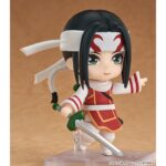 KYOU KAI KINGDOM NENDOROID. Good Smile Arts Shanghai presenta en su colección Nendoroid la figura de Kyou Kai, la misteriosa guerrera de la serie "Kingdom". Esta figura articulada de aproximadamente 10 cm incluye 3x placas faciales (seria, sonriente y de combate), 1x espada Ryoku Sui, 1x funda de Ryoku Sui, 1x carne de conejo y otros complementos para diferentes poses. Viene con base transparente para exposición.
