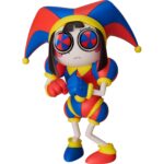 POMNI THE AMAZING DIGITAL CIRCUS POP UP PARADE. Good Smile Company suma a su línea Pop Up Parade la figura de Pomni, del popular programa de animación generada por ordenador "The Amazing Digital Circus". Con una altura aproximada de 11 cm, esta figura no articulada se presenta con su colorido traje y cuenta con una base circular transparente para exhibición. Ideal para exponer con JAX THE AMAZING DIGITAL CIRCUS NENDOROID (se venden por separado).