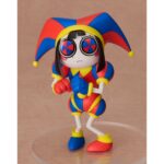 POMNI THE AMAZING DIGITAL CIRCUS POP UP PARADE. Good Smile Company suma a su línea Pop Up Parade la figura de Pomni, del popular programa de animación generada por ordenador "The Amazing Digital Circus". Con una altura aproximada de 11 cm, esta figura no articulada se presenta con su colorido traje y cuenta con una base circular transparente para exhibición. Ideal para exponer con JAX THE AMAZING DIGITAL CIRCUS NENDOROID (se venden por separado).