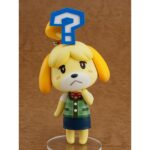 ISABELLE FIGURA 10 CM ANIMAL CROSSING: NEW LEAF NENDOROID RE-RUN. Good Smile Company vuelve a presentar dentro de su línea Nendoroid la figura de 10 cm de Isabelle (o Canela en España), inspirada en el personaje del videojuego para Nintendo 3DS "Animal Crossing: New Leaf". Cuenta con sus característicos cascabeles como adorno de pelo que emite el icónico sonido del juego. Incluye 1x base con soporte transparente, 1x portapapeles con bolígrafo, 1x conjunto de notas musicales, 3x expresiones faciales (normal, contenta y preocupada) y 1x pieza con signo de interrogación para colocarla sobre su cabeza y recrear la pose del videojuego "¿Necesitas algo?".