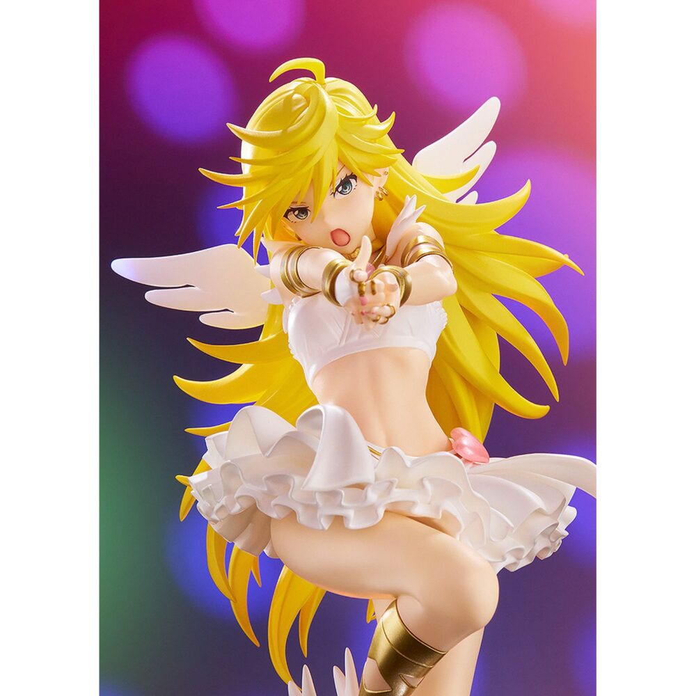 Panty repent version panty and stocking with garterbelt pop up parade l. Good smile company presenta dentro de su línea pop up parade l la figura de panty con su traje de ángel, basada en el personaje del anime "panty & stocking with garterbelt". Se trata de una figura de tamaño l, de 21 cm de altura que cuenta con una base circular transparente. Ideal para exponer junto con stocking repent version figura 21 cm panty and stocking with garterbelt pop up parade l (se venden por separado).