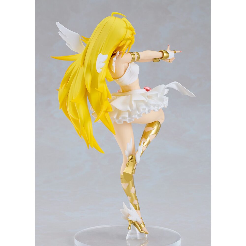 Panty repent version panty and stocking with garterbelt pop up parade l. Good smile company presenta dentro de su línea pop up parade l la figura de panty con su traje de ángel, basada en el personaje del anime "panty & stocking with garterbelt". Se trata de una figura de tamaño l, de 21 cm de altura que cuenta con una base circular transparente. Ideal para exponer junto con stocking repent version figura 21 cm panty and stocking with garterbelt pop up parade l (se venden por separado).