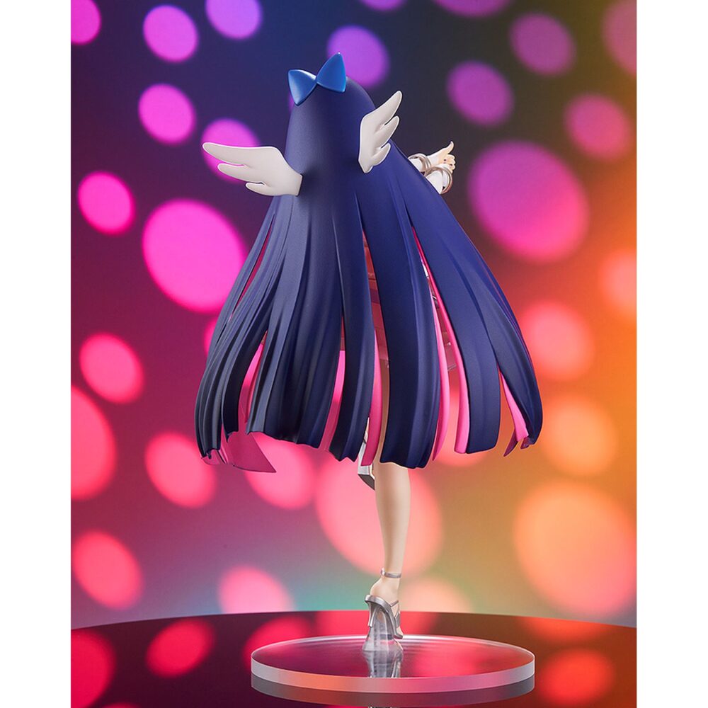 Stocking repent version panty and stocking with garterbelt pop up parade l. Good smile company añade a su línea pop up parade l la figura de stocking con su traje de ángel, basada en el personaje del anime "panty & stocking with garterbelt". Se trata de una figura de tamaño l, de 21 cm de altura que cuenta con una base circular transparente. Ideal para exponer junto con panty repent version panty and stocking with garterbelt pop up parade l (se venden por separado).