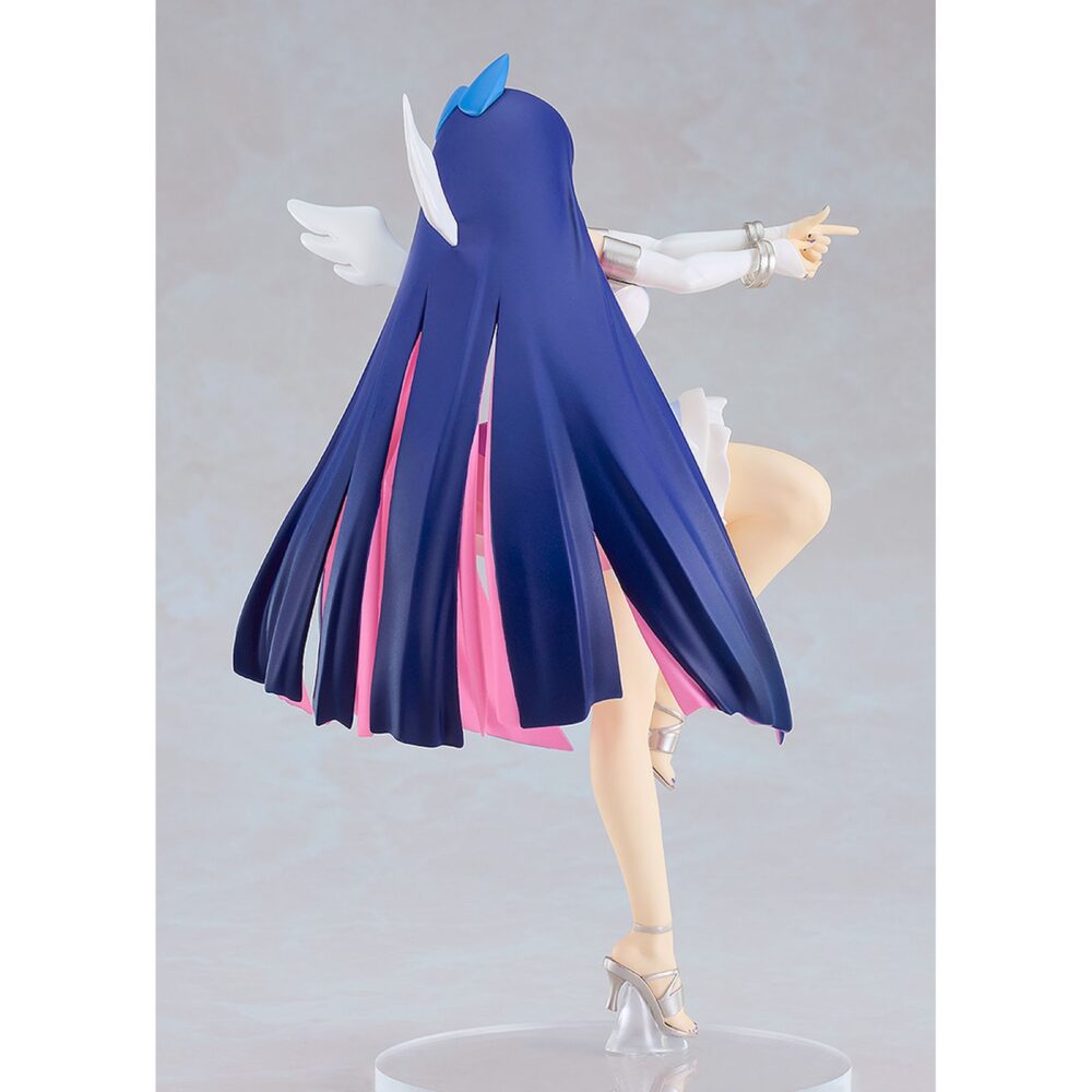 Stocking repent version panty and stocking with garterbelt pop up parade l. Good smile company añade a su línea pop up parade l la figura de stocking con su traje de ángel, basada en el personaje del anime "panty & stocking with garterbelt". Se trata de una figura de tamaño l, de 21 cm de altura que cuenta con una base circular transparente. Ideal para exponer junto con panty repent version panty and stocking with garterbelt pop up parade l (se venden por separado).