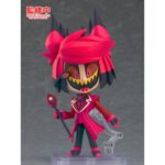 ALASTOR HAZBIN HOTEL NENDOROID. Good Smile Company presenta dentro de su colección Nendoroid la figura de 13 cm de Alastor, el Demonio de la Radio de la serie de animación "Hazbin Hotel". Esta figura articulada incluye 3x expresiones faciales (sonriente, siniestra y demoníaca), 1x micrófono, 1x base transparente para exposición y accesorios opcionales para recrear sus características poses.