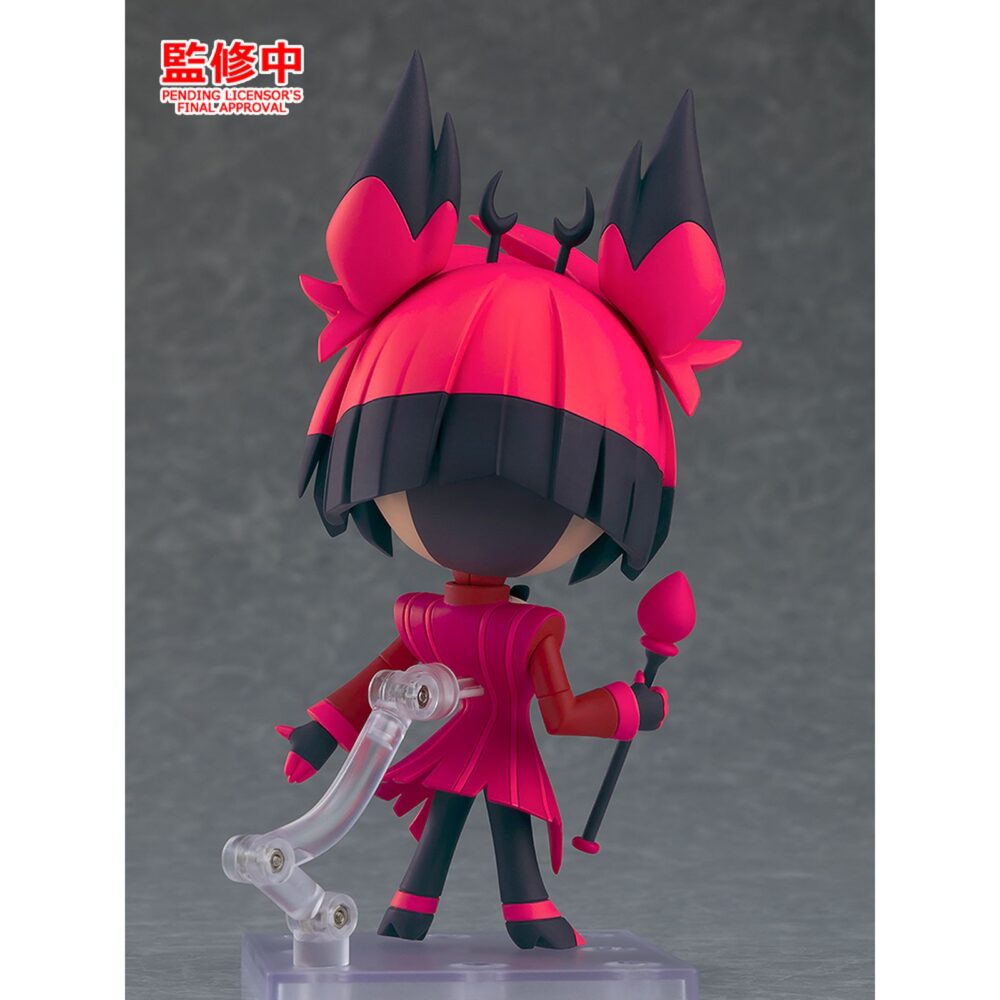 Alastor hazbin hotel nendoroid. Good smile company presenta dentro de su colección nendoroid la figura de 13 cm de alastor, el demonio de la radio de la serie de animación "hazbin hotel". Esta figura articulada incluye 3x expresiones faciales (sonriente, siniestra y demoníaca), 1x micrófono, 1x base transparente para exposición y accesorios opcionales para recrear sus características poses.