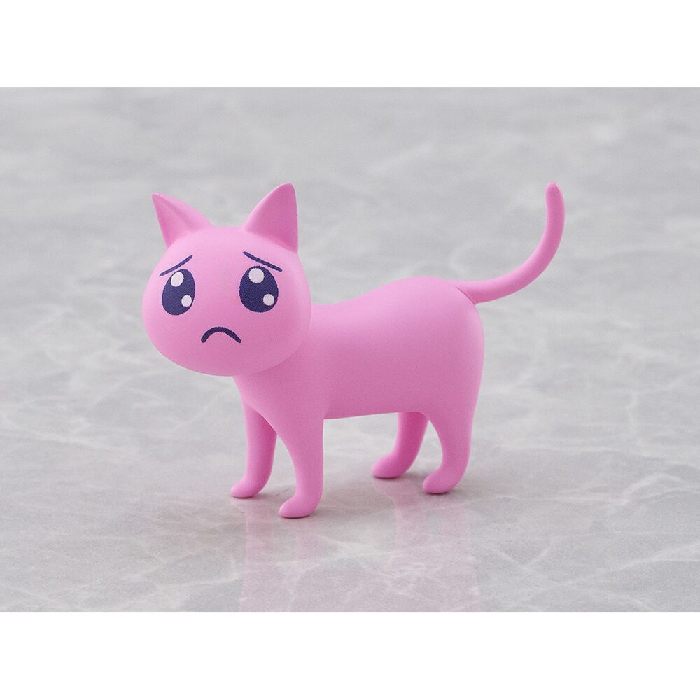 Omgkawaiiangel needy streamer overload figma. Good smile company incorpora a su colección figma la figura de omg kawaii angel, la protagonista del videojuego "needy streamer overload". Esta figura articulada de 15 cm de altura incluye 4x placas faciales (sonriente, alegre, guiñando un ojo y asustada), 1x gato y 6x manos intercambiables. Se presenta con su característico traje azul (decorado con lazos y corazones) y las típicas coletas que le aportan dinamismo. Como parte de la colección cuenta con su base hexagonal semitransparente con el logotipo de figma.
