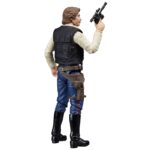 HAN SOLO VINTAGE COLLECTION STAR WARS RETURN OF THE JEDI. Hasbro presenta dentro de su colección The Vintage Collection la figura articulada Han Solo, inspirada en su aparición en la película "Star Wars: A New Hope" (o "Star Wars: Una nueva esperanza" en España). Mide 9,5 cm de altura e incluye 1x blaster como accesorio. Se presenta en un blíster estilo vintage. UNIDADES LIMITADAS.