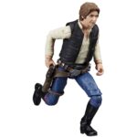 HAN SOLO VINTAGE COLLECTION STAR WARS RETURN OF THE JEDI. Hasbro presenta dentro de su colección The Vintage Collection la figura articulada Han Solo, inspirada en su aparición en la película "Star Wars: A New Hope" (o "Star Wars: Una nueva esperanza" en España). Mide 9,5 cm de altura e incluye 1x blaster como accesorio. Se presenta en un blíster estilo vintage. UNIDADES LIMITADAS.