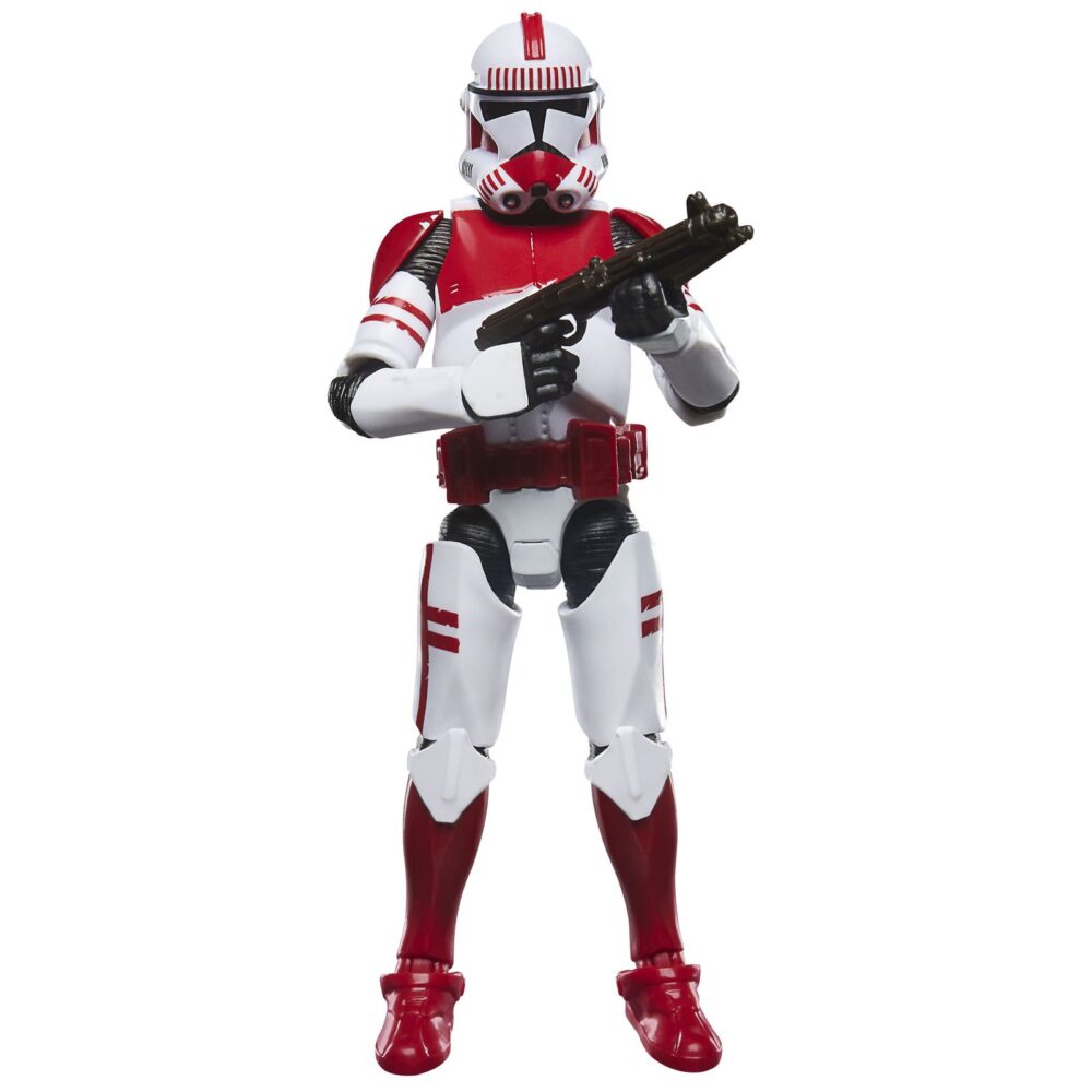 Imperial shock trooper vintage collection star wars the clone wars. Hasbro introduce a su colección the vintage collection la figura articulada de un soldado de choque imperial, inspirada en su aparición en la serie de animación "star wars: the clone wars". Mide 9,5 cm de altura e incluye 2x blaster (uno largo y otro corto). Se presenta en un blíster estilo vintage. Unidades limitadas.