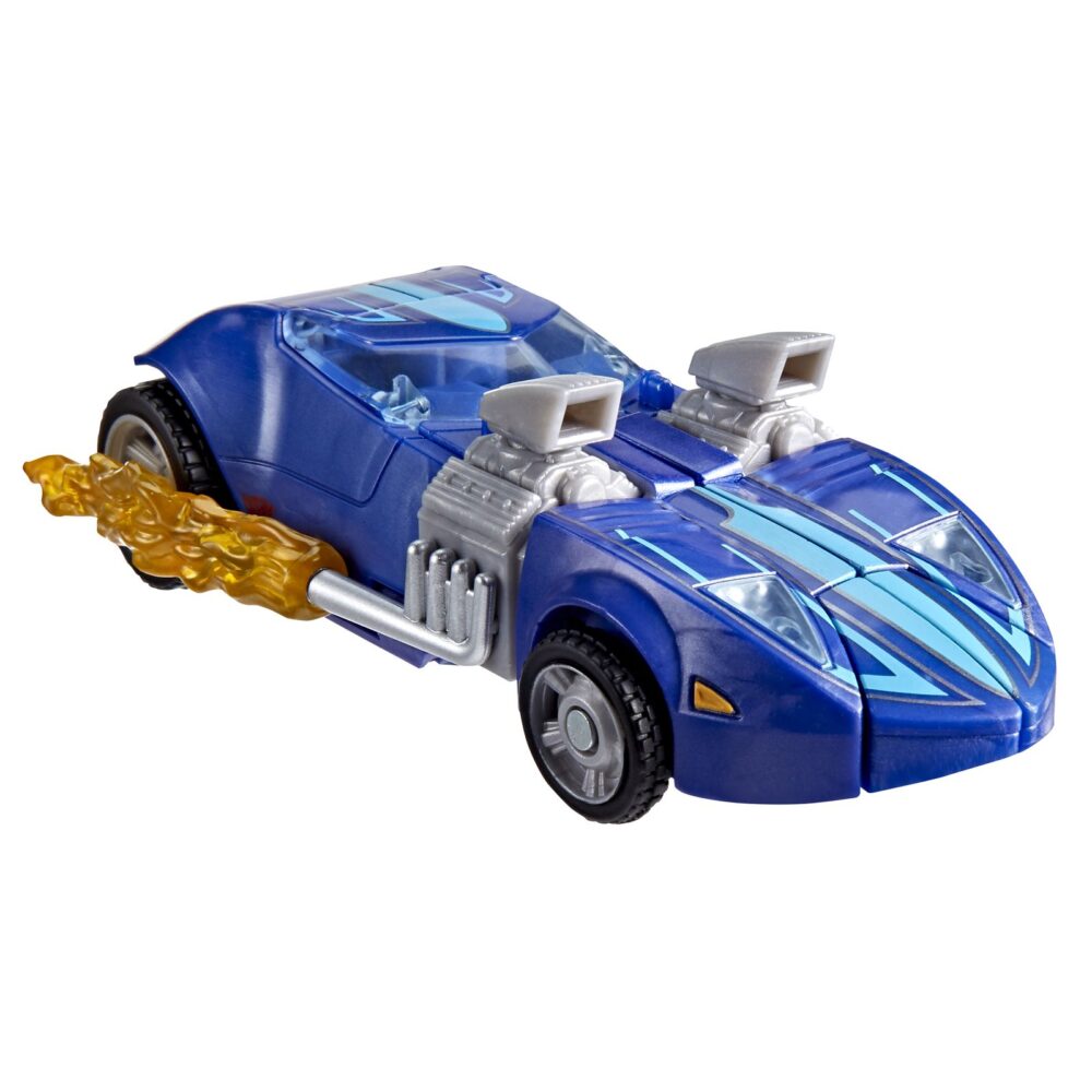 Twin mill transformers collaborative hot weels x transformers. Hasbro añade a su colección transformers collaborative esta figura del emblemático vehículo twin mill de la marca hot wheels. Mide 12,5 cm y se convierte de vehículo a robot en 21 pasos. En el modo coche presenta un diseño de carreras aerodinámico con sus legendarios motores gemelos. Incluye 2x efectos de llamarada que pueden fijarse en ambos modos y que le dan aspecto de velocidad. Unidades limitadas.