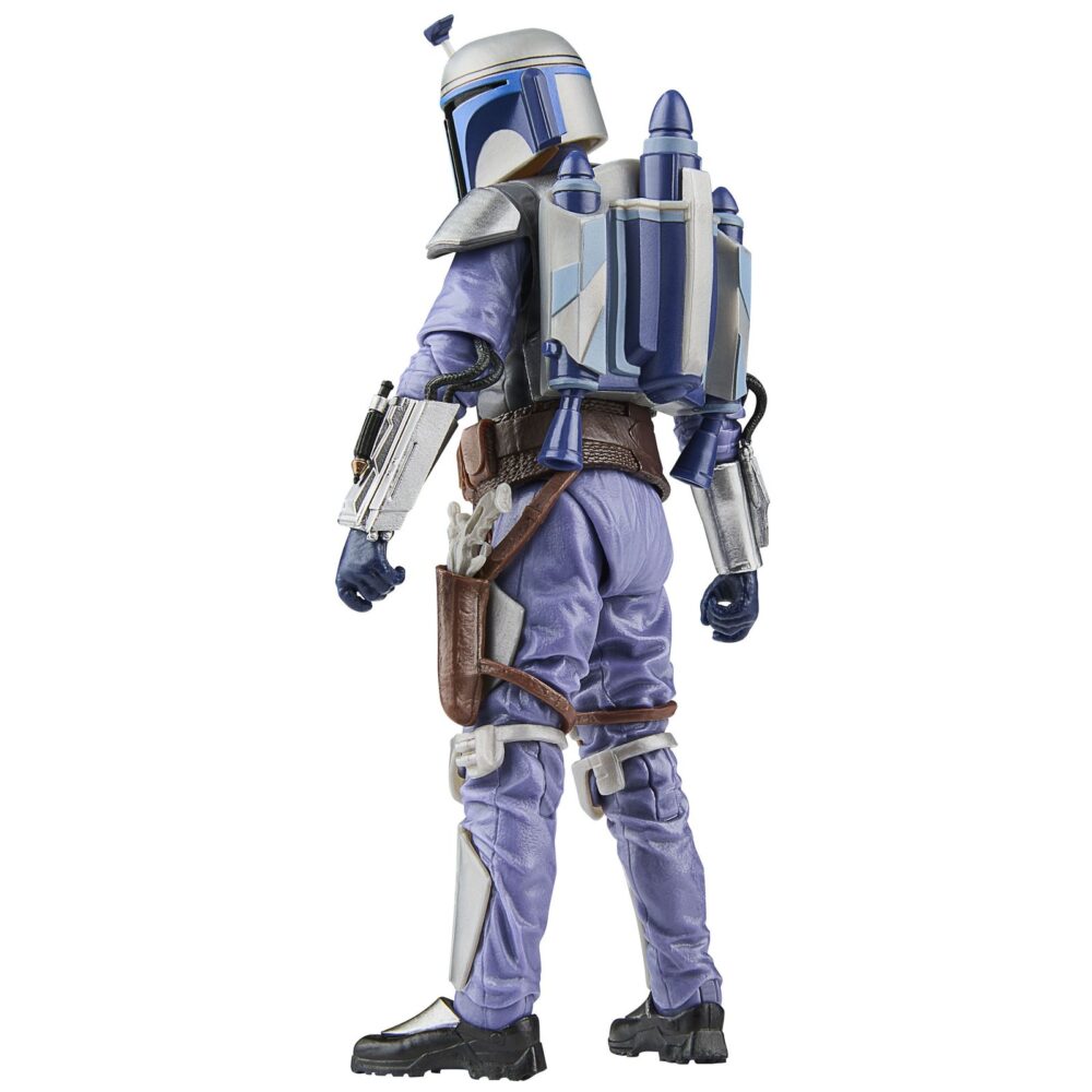 Jango fett black series star wars attack of the clones. Hasbro incorpora a la colección the black series esta figura premium de jango fett, el cazarrecompensas mandaloriano, inspirada en su aparición película "star wars: attack of the clones" ("star wars: el ataque de los clones" en españa). Mide aproximadamente 15 cm y presenta un diseño fiel al personaje, con acabados de alta calidad y múltiples puntos de articulación. Incluye 1x casco extraíble, 1x mochila propulsora y 2x blásters. Se presenta en una caja con ventana. Unidades limitadas.