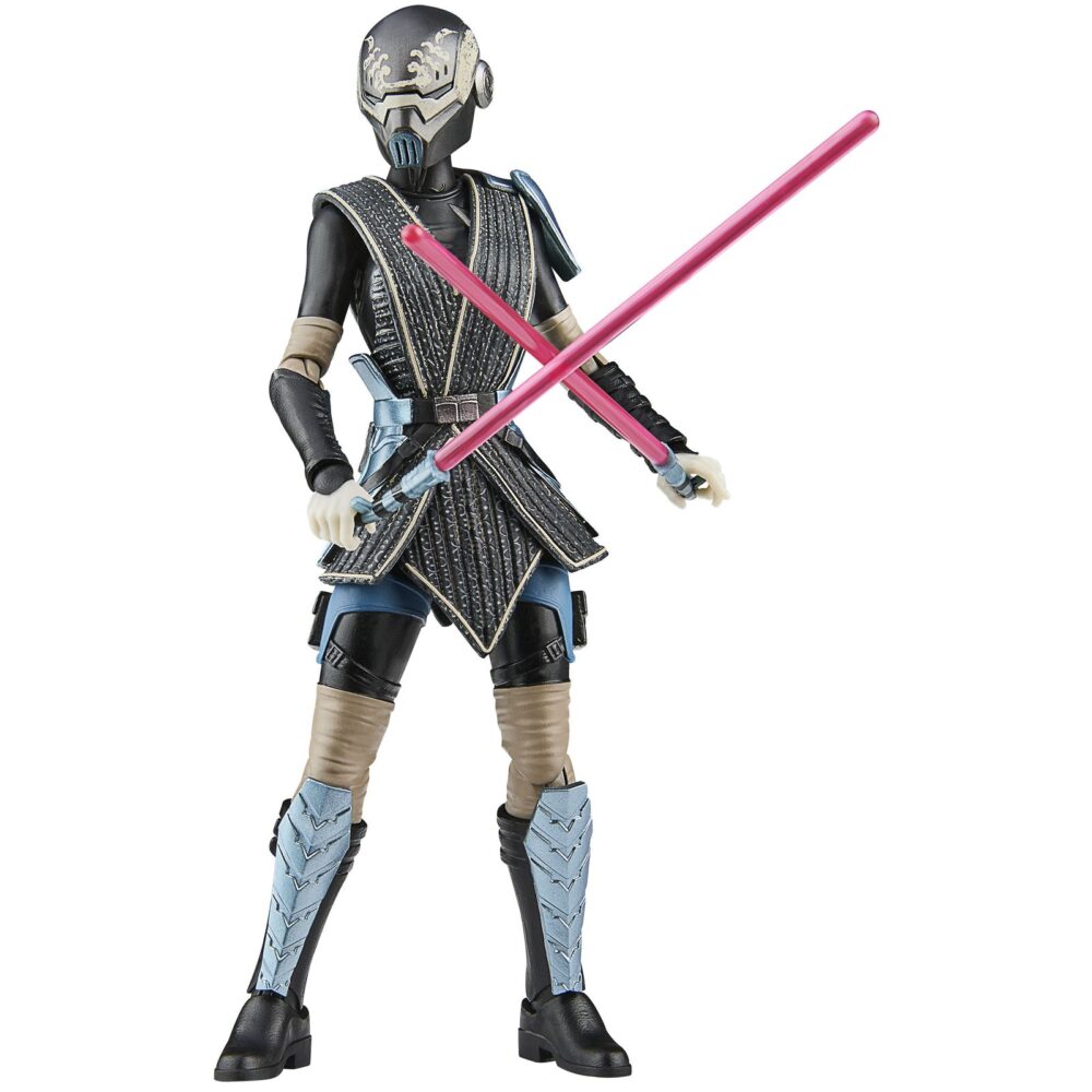 Asajj ventress black series star wars attack of the clones. Hasbro incorpora a la colección the black series esta figura premium de la polifacética mujer dathomiriana asajj ventress, inspirada en su aparición la serie animada "star wars: the clone wars". Mide aproximadamente 15 cm y presenta un diseño fiel al personaje, con acabados de alta calidad y múltiples puntos de articulación. Incluye 2x sables de luz y 1x casco extraíble. Se presenta en una caja con ventana. Unidades limitadas.