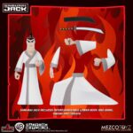 SAMURAI JACK 5 POINTS. Mezco presenta dentro de su colección 5 Points esta figura articulada de 9,5 cm del protagonista de la serie animada "Samurai Jack" de Cartoon Network. Este noble samurái está equipado con 5x brazos intercambiables (2x para pose, 1x para sostener la vaina y 2x para empuñar la katana), 2x partes inferiores para representarle erguido o con las rodillas flexionadas, 1x katana y 1x vaina. Se presenta en blíster retro. Ideal para exhibir con Mad Jack y con Aku (se venden por separado).