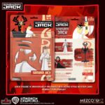 SAMURAI JACK 5 POINTS. Mezco presenta dentro de su colección 5 Points esta figura articulada de 9,5 cm del protagonista de la serie animada "Samurai Jack" de Cartoon Network. Este noble samurái está equipado con 5x brazos intercambiables (2x para pose, 1x para sostener la vaina y 2x para empuñar la katana), 2x partes inferiores para representarle erguido o con las rodillas flexionadas, 1x katana y 1x vaina. Se presenta en blíster retro. Ideal para exhibir con Mad Jack y con Aku (se venden por separado).