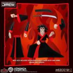MAD JACK SAMURAI JACK 5 POINTS. Mezco incorpora a su colección 5 Points la figura de 9,5 cm de Mad Jack, la caótica manifestación oscura del protagonista de la serie de animación "Samurai Jack" de Cartoon Network. Esta figura incluye 6x brazos intercambiables (2x para pose, 1x para sujetar la vaina y 3x para empuñar la katana), 2x partes inferiores para representarle erguido o con las rodillas flexionadas, 1x katana y 1x vaina. Todo se presenta dentro de un blíster estilo retro. Ideal para exhibir junto con Samurai Jack y con Aku (se venden por separado).