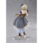 MIA TAYLOR LOVE LIVE! NIJIGASAKI HIGH SCHOOL IDOL CLUB 1/7 SCALE. Plum Pmoa suma a su catálogo la figura a escala 1/7 de Mia Taylor, la integrante más joven del grupo de idols del anime "Love Live! Nijigasaki High School Idol Club". Esta figura, fabricada en PVC, mide aproximadamente 22 cm y destaca por la fidelidad en los detalles y el acabado en la pintura. Se presenta con un elegante atuendo de tonos azules y dorados con detalles translúcidos y una pose cautivadora que captura perfectamente la esencia del personaje. Incluye una base circular transparente para su exposición.