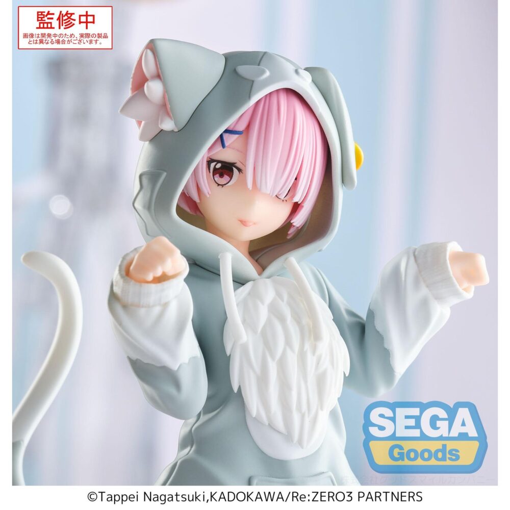 Ram mofumofu pack re:zero: starting life in another world yumemirize. Sega incorpora a su colección yumemirize esta figura de ram, parte del pack mofumofu inspirado en "re:zero -starting life in another world-". Fabricada en pvc, mide aproximadamente 11 cm de alto y destaca por su adorable diseño y pose relajada. Ideal para exponer con las figuras  (se venden por separado): rem mofumofu pack re:zero: starting life in another world yumemirize. Emilia mofumofu pack re:zero: starting life in another world yumemirize.