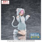 RAM MOFUMOFU PACK RE:ZERO: STARTING LIFE IN ANOTHER WORLD YUMEMIRIZE. Sega incorpora a su colección Yumemirize esta figura de Ram, parte del pack Mofumofu inspirado en "Re:ZERO -Starting Life in Another World-". Fabricada en PVC, mide aproximadamente 11 cm de alto y destaca por su adorable diseño y pose relajada. Ideal para exponer con las figuras  (se venden por separado): REM MOFUMOFU PACK RE:ZERO: STARTING LIFE IN ANOTHER WORLD YUMEMIRIZE. EMILIA MOFUMOFU PACK RE:ZERO: STARTING LIFE IN ANOTHER WORLD YUMEMIRIZE.