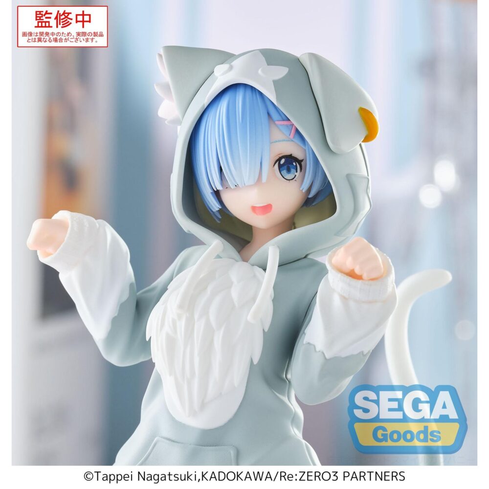Rem mofumofu pack re:zero: starting life in another world yumemirize. Sega presenta esta figura de rem dentro del pack mofumofu, como parte de su colección yumemirize. Esta basada en el anime "re:zero -starting life in another world-", mide 10 cm de alto, está fabricada en pvc y muestra al personaje en una tierna pose. Ideal para exponer con las figuras  (se venden por separado): ram mofumofu pack re:zero: starting life in another world yumemirize. Emilia mofumofu pack re:zero: starting life in another world yumemirize.