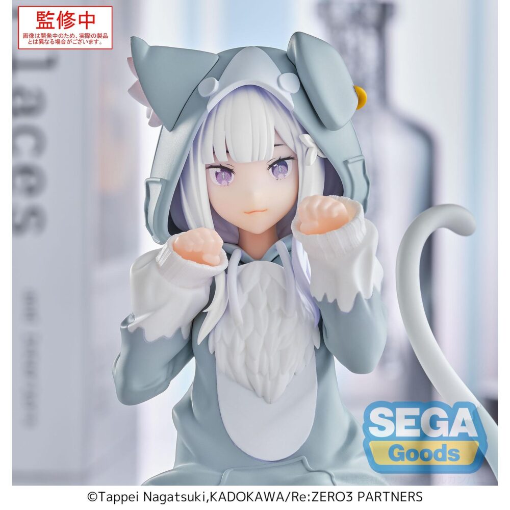 Emilia mofumofu pack re:zero: starting life in another world yumemirize. Sega presenta esta figura de rem dentro del pack mofumofu, como parte de su colección yumemirize. Esta basada en el anime "re:zero -starting life in another world-", mide 10 cm de alto, está fabricada en pvc y muestra al personaje en una tierna pose. Ideal para exponer con las figuras  (se venden por separado): ram mofumofu pack re:zero: starting life in another world yumemirize. Rem mofumofu pack re:zero: starting life in another world yumemirize.