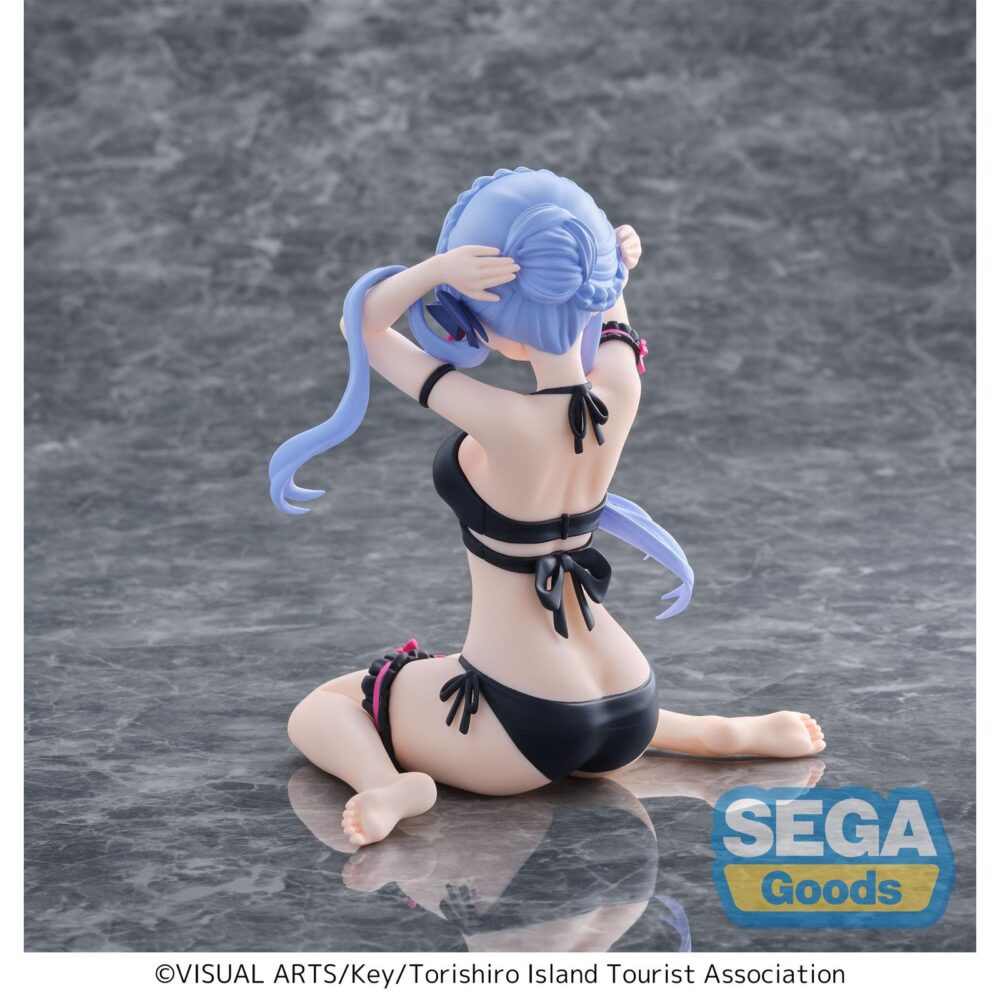 Ao sorakado summer pockets yumemirize. Sega presenta la figura de ao sorakado dentro de la línea yumemirize, basada en el personaje de la novela visual "summer pockets". Fabricada en pvc, tiene una altura aproximada de 12 cm. Su diseño representa fielmente al personaje con un formato compacto ideal para exposición.