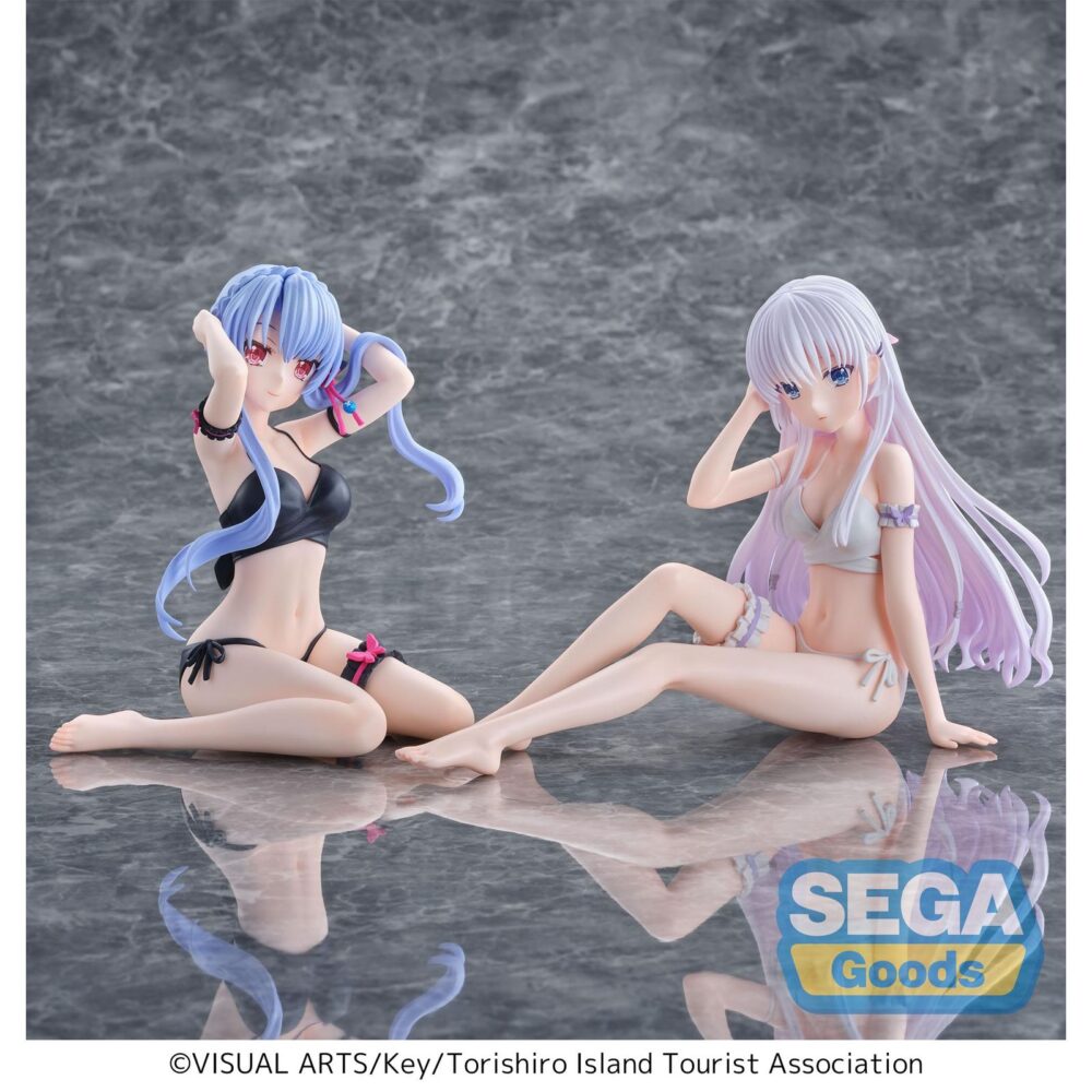 Ao sorakado summer pockets yumemirize. Sega presenta la figura de ao sorakado dentro de la línea yumemirize, basada en el personaje de la novela visual "summer pockets". Fabricada en pvc, tiene una altura aproximada de 12 cm. Su diseño representa fielmente al personaje con un formato compacto ideal para exposición.