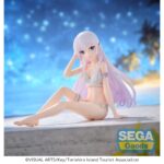 SHIROHA NARUSE SUMMER POCKETS YUMEMIRIZE. Sega suma a su colección Yumemirize esta figura de Shiroha Naruse inspirada en el personaje de la novela visual "Summer Pockets". Fabricada en PVC, la figura mide unos 11 cm de alto. Presenta una pose relajada y elegante.
