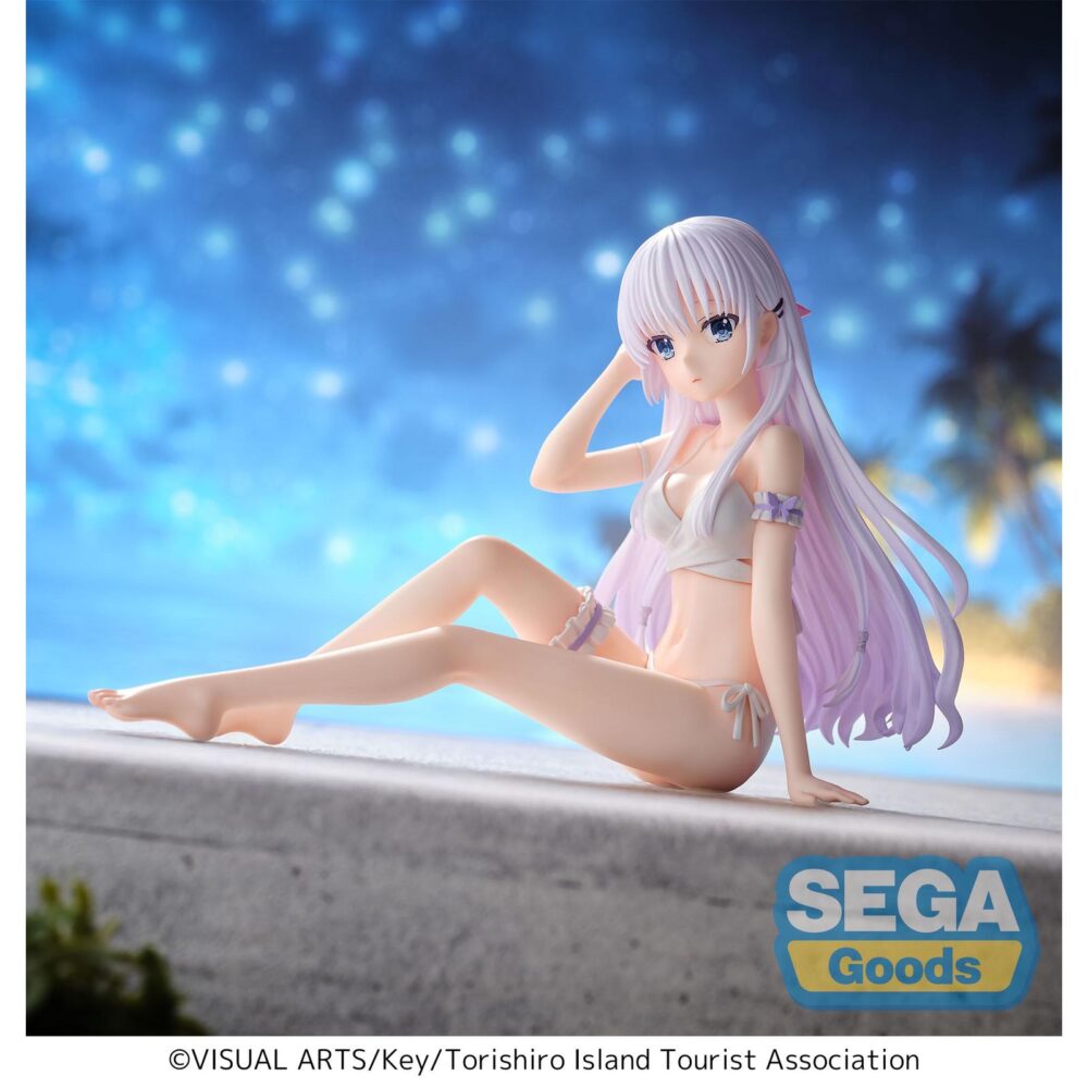 Shiroha naruse summer pockets yumemirize. Sega suma a su colección yumemirize esta figura de shiroha naruse inspirada en el personaje de la novela visual "summer pockets". Fabricada en pvc, la figura mide unos 11 cm de alto. Presenta una pose relajada y elegante.