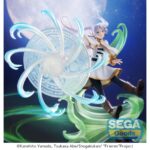 FRIEREN THE HEIGHTS OF MAGIC FRIEREN: BEYOND JOURNEY´S END SERIES FIGURIZMA. Sega suma a su colección FIGURIZMα la figura de Frieren, basada en la serie "Frieren: Beyond Journey’s End". Esta representación de la elfa maga muestra una pose que transmite su serenidad. Fabricada en PVC, mide aproximadamente 25 cm de alto y destaca por su nivel de detalle y tamaño.