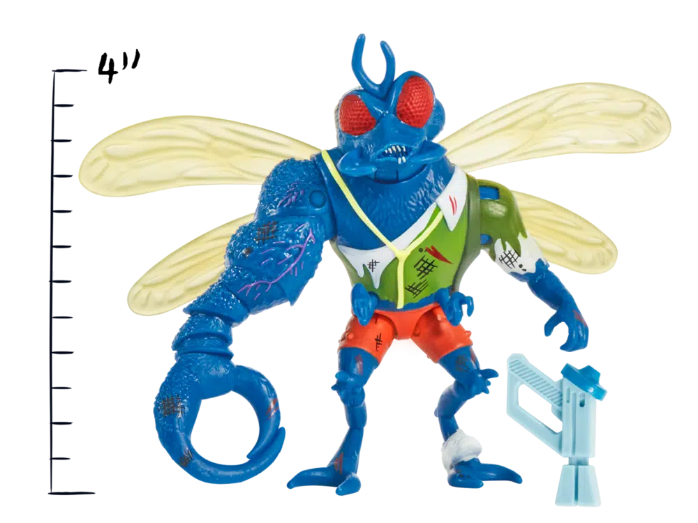 Leonardo vs. Super fly figuras las tortugas ninja. Prepárate para una batalla épica con el pack de 2 figuras leonardo vs super fly de teenage mutant ninja turtles.  ambas figuras están altamente detalladas con arañazos, cicatrices y moratones de su batalla. Las figuras vienen en una caja con ventana que incluye un llamativo diorama de fondo ilustrado sobre el que colocar las figuras. Se puede exhibir junto a donatello vs. Bebop figuras las tortugas ninja, los dioramas se pueden juntar para crear una emocionante escena de fondo. (se venden por separado). Auténtico: leo mide 11,4 cm y super fly 10,8 cm. Ambas figuras están muy detalladas y presentan cicatrices de batalla. Extremadamente móviles: leo y super fly tienen hasta 12 puntos de articulación para adoptar posturas de combate llenas de acción accesorios: cada figura viene con sus propios accesorios para armas diorama de fondo: presenta un llamativo diorama ilustrado que proporciona un gran telón de fondo para la batalla entre leo y super fly