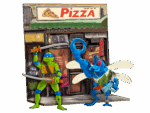 LEONARDO VS. SUPER FLY FIGURAS LAS TORTUGAS NINJA. Prepárate para una batalla épica con el pack de 2 figuras Leonardo vs Super Fly de Teenage Mutant Ninja Turtles. Ambas figuras están altamente detalladas con arañazos, cicatrices y moratones de su batalla. Las figuras vienen en una caja con ventana que incluye un llamativo diorama de fondo ilustrado sobre el que colocar las figuras. Se puede exhibir junto a DONATELLO VS. BEBOP FIGURAS LAS TORTUGAS NINJA, los dioramas se pueden juntar para crear una emocionante escena de fondo.(se venden por separado). AUTÉNTICO: Leo mide 11,4 cm y Super Fly 10,8 cm. Ambas figuras están muy detalladas y presentan cicatrices de batalla. EXTREMADAMENTE MÓVILES: Leo y Super Fly tienen hasta 12 puntos de articulación para adoptar posturas de combate llenas de acción ACCESORIOS: Cada figura viene con sus propios accesorios para armas DIORAMA DE FONDO: Presenta un llamativo diorama ilustrado que proporciona un gran telón de fondo para la batalla entre Leo y Super Fly